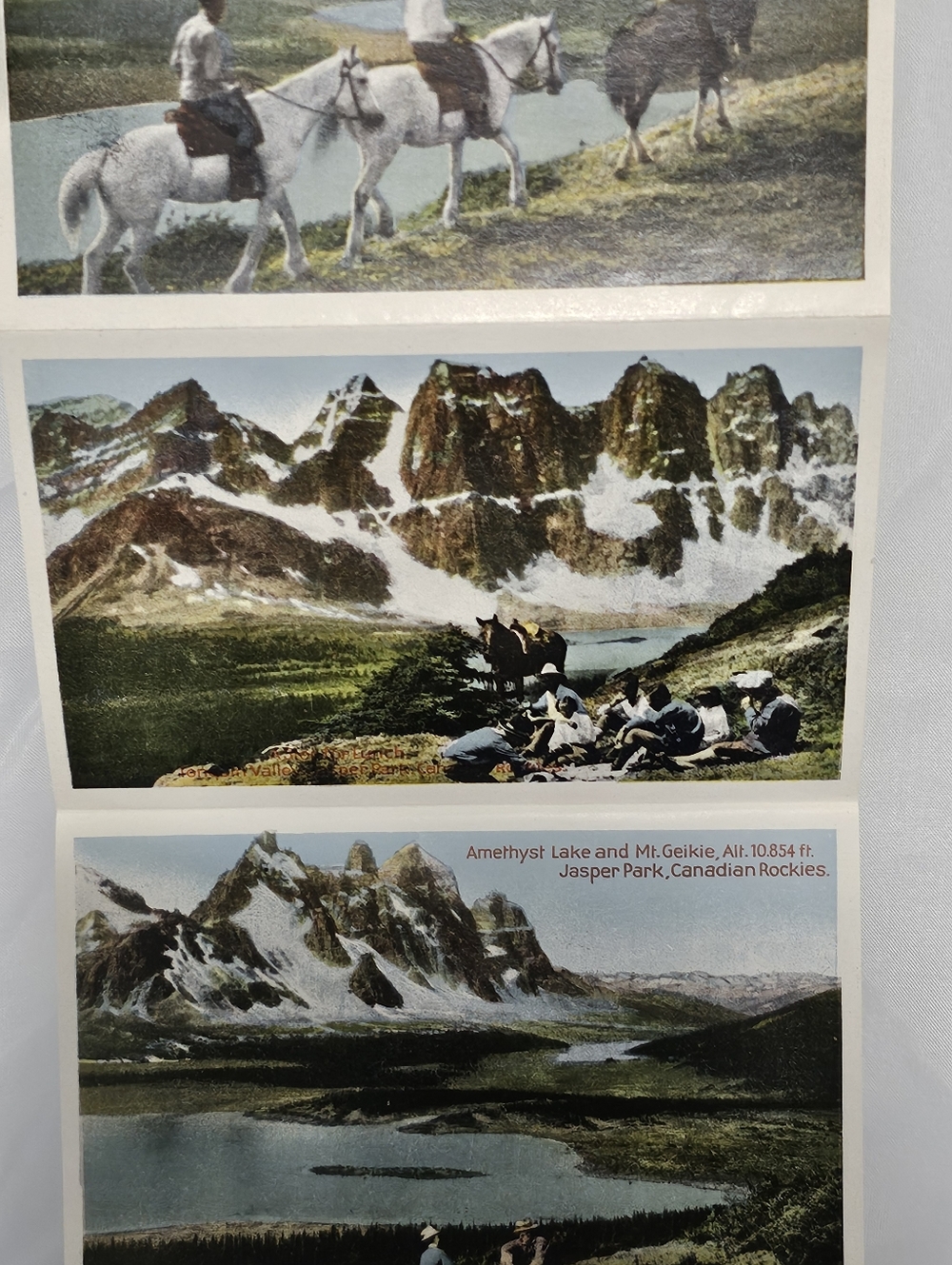 Vintage Jasper National Park Postcards